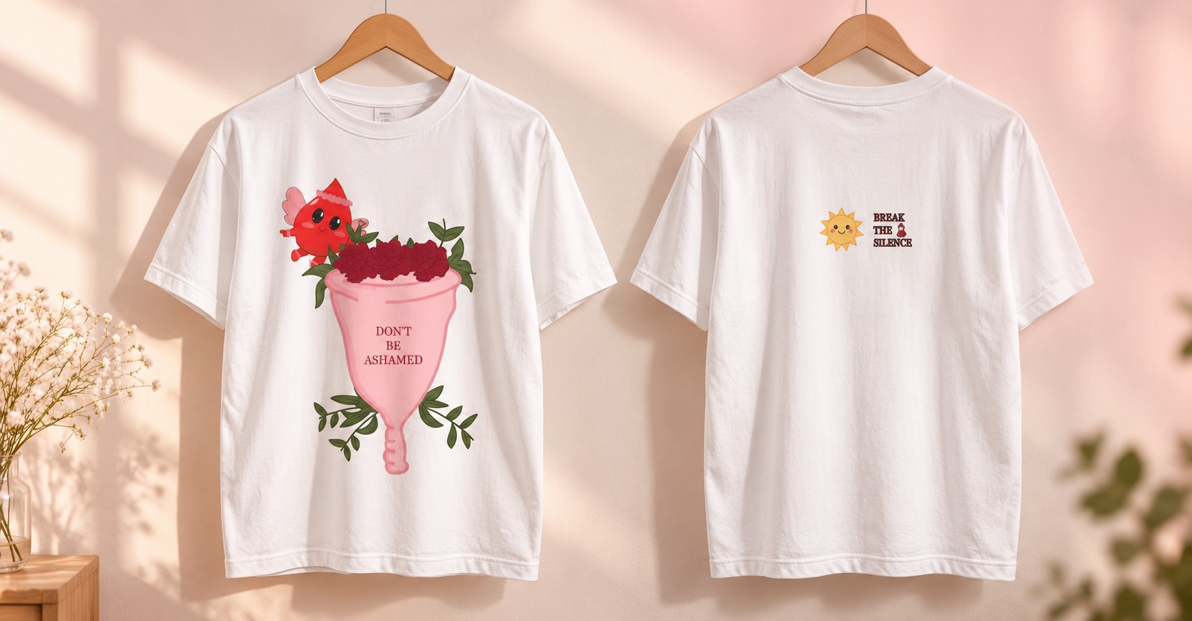 Breaking the Cycle of Silence: t-shirt mockup